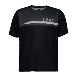 Férfi kerékpáros mez 100% Airmatic Jersey SS fekete STO-41312-376-10 (Airmatic 41312-376) kép