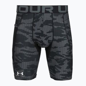 Under Armour férfi edzősort HG Printed Long Short black/castlerock/white (HG Printed Long Short 6009658-001) kép