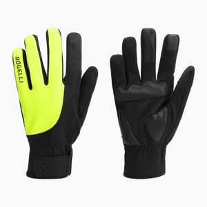 Férfi kerékpáros kesztyűk Rogelli Core II Winter Windproof fluor (Core II Winter Windproof ROG352569) kép