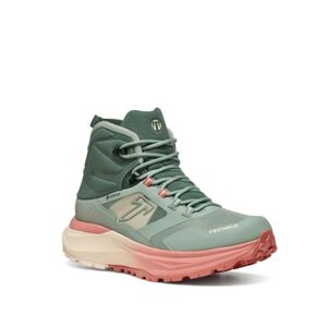 Női bokáig érő túracipő TECNICA Agate S MID GTX, green pink kép
