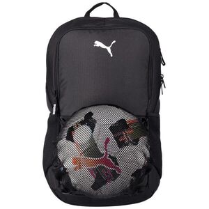 Puma TEAMGOAL BACKPACK WITH BALL NET Hátizsák, sötétszürke, méret kép