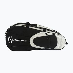Squashtáska Harrow 6 black/silver (6R Racquet Bag 14902100) kép