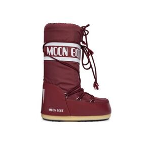 Magas téli cipők MOON BOOT MB ICON NYLON, D013 BURGUNDY kép