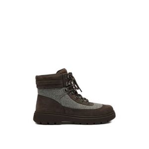 Sétáló barefoot bokacipő MOON BOOT MB COMBAT BOOT FELT, MH03 COCOA GREY kép