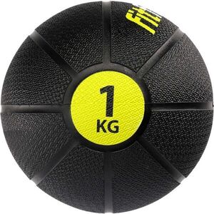 Fitforce MEDICINE BALL 1 KG Medicinbal, fekete, méret 1 KG kép