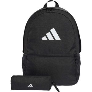 adidas CLASSICS PCASE BACKPACK Hátizsák tolltartóval, fekete, méret kép