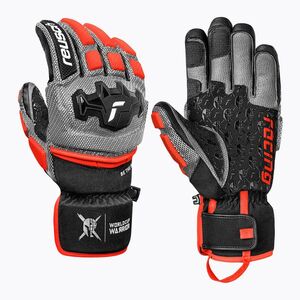 Férfi síkesztyű Reusch Worldcup Warrior GS black/silver/fluorescent red (Worldcup Warrior GS 6511111) kép