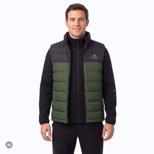 Férfi KADVA Cryon zöld mellény (Cryon KDV-B6AP923-GRN) kép