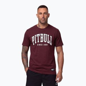 Férfi póló Pitbull Norton burgundy (Norton 216306470001) kép