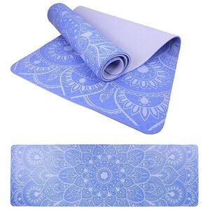 LIFEFIT YOGA MAT MANDALA DUO, 183x58x0, 6 cm, kék kép