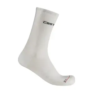 CASTELLI Klasszikus kerékpáros zokni - DICIOTTO SOFT MERINO W - fehér kép