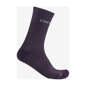 CASTELLI Klasszikus kerékpáros zokni - DICIOTTO SOFT MERINO W - lila kép