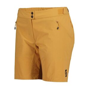 SCOTT Rövid kerékpáros nadrág kantár nélkül - ENDURANCE LS/FIT W/PAD W - bézs kép