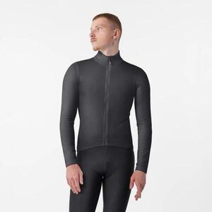 CASTELLI Hosszú ujjú kerékpáros mez - COMPETIZIONE THERMAL - fekete kép