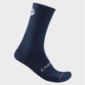 CASTELLI Klasszikus kerékpáros zokni - SCORPION LOGO 20 THERMAL - kék kép