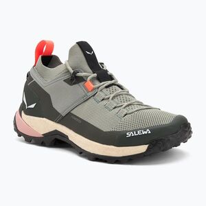 Női trekking cipő Salewa Puez 2 Knit Powertex shadow/dark olive (Puez 2 Knit Powertex 00-0000061470) kép