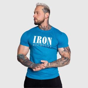 Férfi sportpóló Iron Aesthetics Urban, kék kép