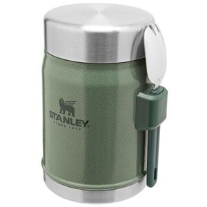 STANLEY LEGENDARY CLASSIC 400ml Ételtermosz kanállal/villával, zöld, méret 400 ML kép