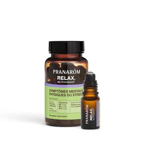Pranarom Aromaboost® relax csomag 60 db (48 g) + 5 ml kép