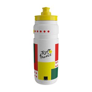 ELITE Kerékpáros palack vízre - FLY TOUR DE FRANCE COLORS 750 ML 2026 - fehér/sárga/piros kép