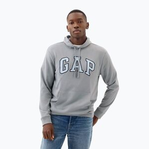 Férfi pulóver GAP Heritage Crewneck Logo storm cloud (Heritage Crewneck Logo 868458) kép
