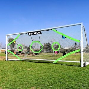 Futball célzóháló Quickplay Target Net Pro 730 x 245 cm white/green (Target Net Pro TNP24X8) kép