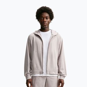 Férfi edzőpulóver Nike Primary NanoKnit moon particle/college grey/moon particle (Primary Knit Dri-Fit UV Full Zip Hoodie II1308-211) kép