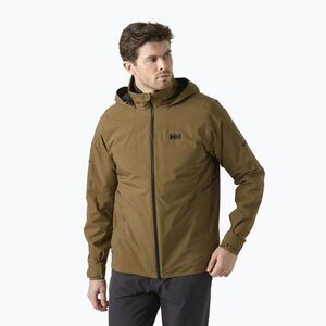 Férfi vitorláskabát Helly Hansen HP Racing Lifaloft Hood sepia (HP Racing Lifaloft Hood 34594_718) kép
