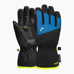 Gyerek síkesztyűk Reusch Wonder R-TEX® XT Junior blck/bril blu/safety yell (Wonder R-Tex XT 6561245-7002) kép