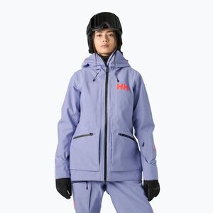 Női síkabát Helly Hansen Powderqueen 3.0 bright lavender (Powderqueen 3.0 65753_698) kép