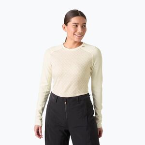 Női termikus pulóver Helly Hansen Lifa Merino Midweight Gra snow monogram aop (Lifa Merino Midweight Graphic Crew 49379_047) kép