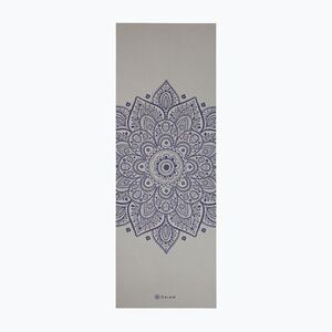 Jógaszőnyeg Gaiam Sustained Yoga grey sundial flower (Sustained Yoga 65732) kép
