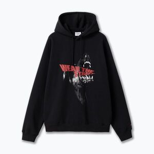 Férfi pulóver PROSTO Hoodie Bark black (Hoodie Bark KL263MSWE2192) kép
