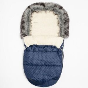 NEW BABY LUX WOOL Téli bundazsák, sötétkék, méret kép