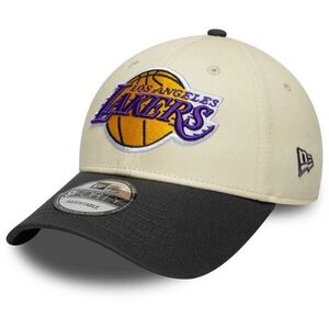 New Era NBA LOS ANGELES LAKERS COLOURBLOCK 9FORTY Baseball sapka, bézs, méret UNI kép
