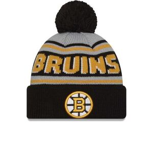 New Era BOSTON BRUINS BEANIE Téli sapka, fekete, méret UNI kép