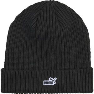 Puma ESSENTIALS NO.1 LOGO PATCH BEANIE Téli sapka, fekete, méret kép