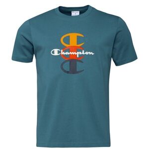 Champion SS TEE Férfi póló, kék, méret kép