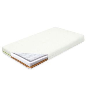NEW BABY CLASSY 120 x 60 x 11 CM BUCKWHEAT-FOAM-COCONUT Gyerek matrac, fehér, méret kép