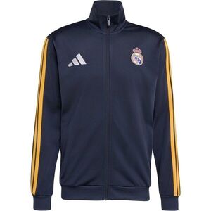 adidas REAL MADRID CF DNA TT Férfi pulóver, sötétkék, méret kép