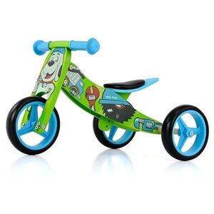 MILLY MALLY JAKE 2in1 Multifunkcionális baba futóbicikli, zöld, méret kép