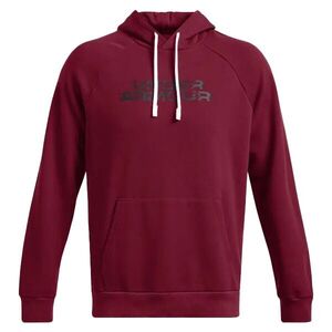 Under Armour RIVAL FLC TXTR CG Férfi pulóver, bordó, méret M kép