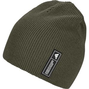 adidas ESSENTIALS LBL BEANIE Téli sapka, khaki, méret kép