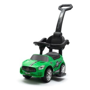 BABY MIX RACER Bébitaxi tolókarral, zöld, méret kép