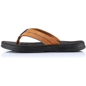 ALPINE PRO OUNAS Férfi flip-flop, barna, méret kép