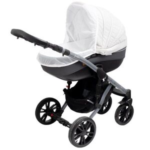 NEW BABY BASIC Babakocsi szúnyogháló, fehér, méret kép