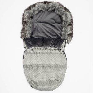 NEW BABY LUX FLEECE Téli bundazsák, szürke, méret kép