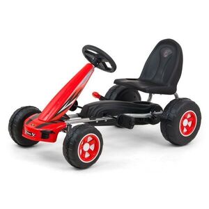 MILLY MALLY VIPER Gyerek lábbal hajtós gokart, piros, méret kép