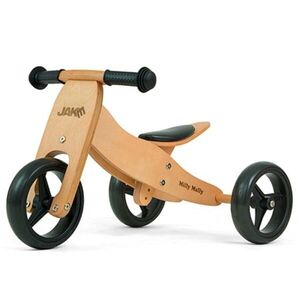 MILLY MALLY JAKE 2in1 Multifunkcionális baba futóbicikli, bézs, méret kép