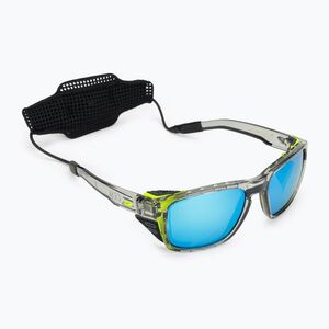 Julbo Shield M Polar 4 Hd fekete/sárga fluo/kapszula óceán mester kerékpáros szemüveg (Shield M Polar HD J5449515) kép